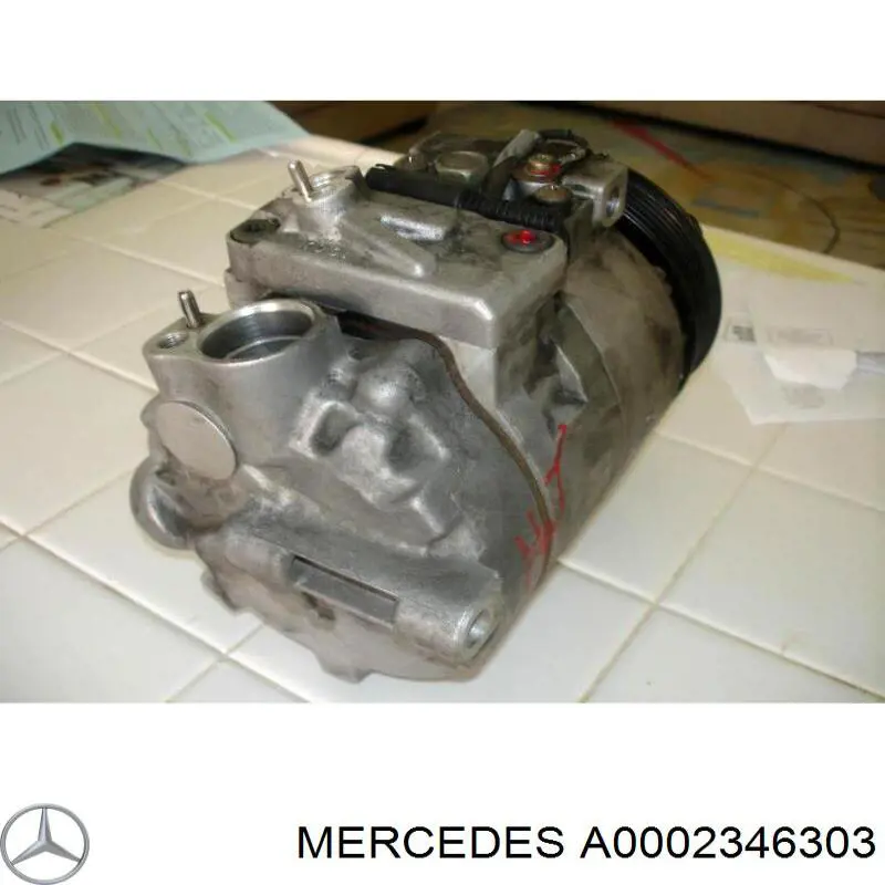 Компресор системи кондиціювання Mercedes A0002346303 ціна, від 98.76 USD