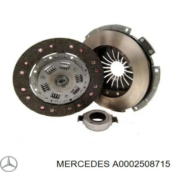 Вижимний підшипник Mercedes A0002508715 ціна, від 22.11 USD