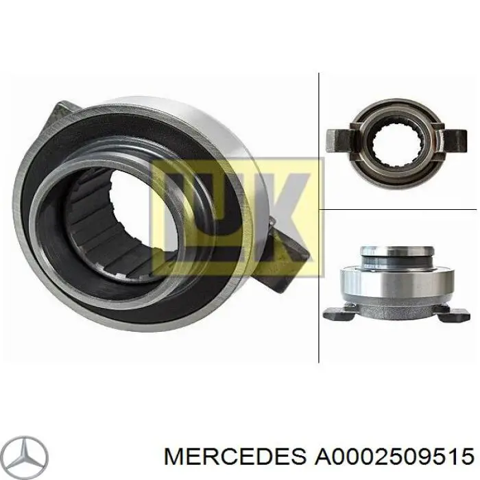 Купити A0002509515 Mercedes Підшипник включення зчеплення