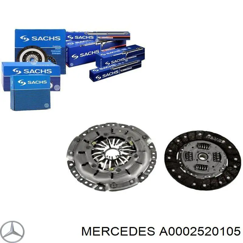  A0002520105 Mercedes