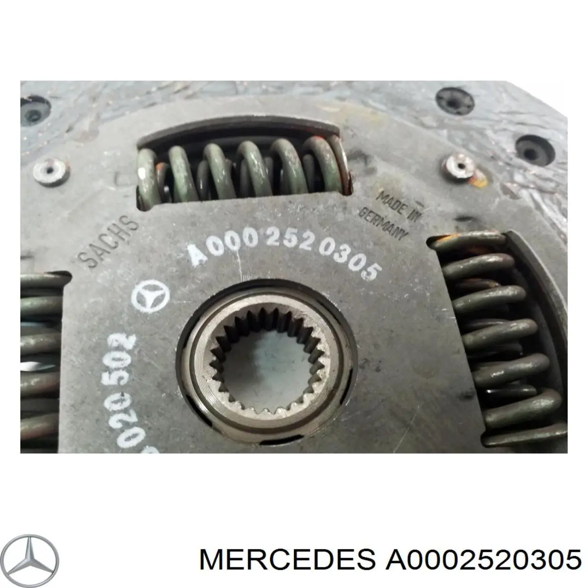 Диск зчеплення A0002520305 Mercedes