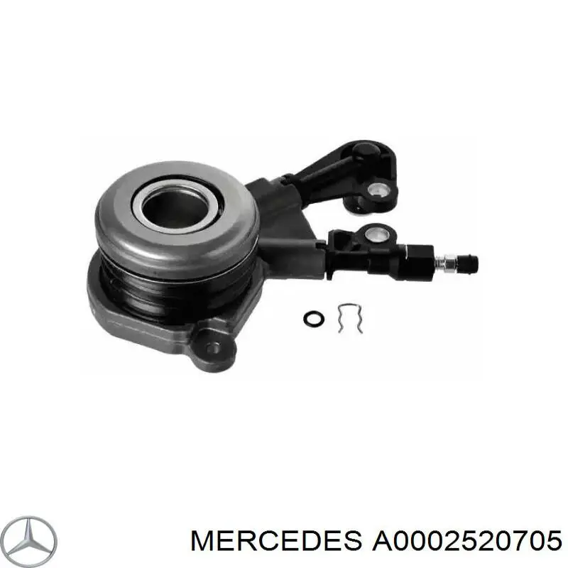 A000252070580 Mercedes комплект зчеплення (3 частини)