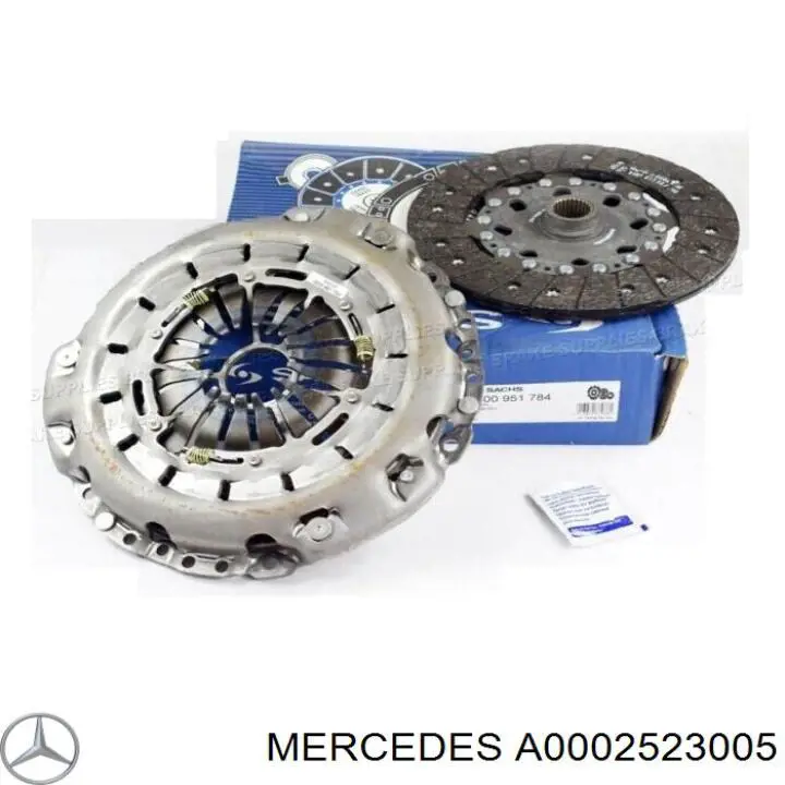 Зчеплення Mercedes A0002523005 ціна, від 307.39 USD