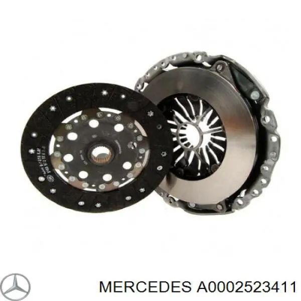 A0002523411 Mercedes корзина зчеплення