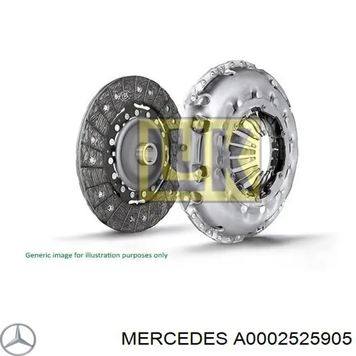  A0002525905 Mercedes