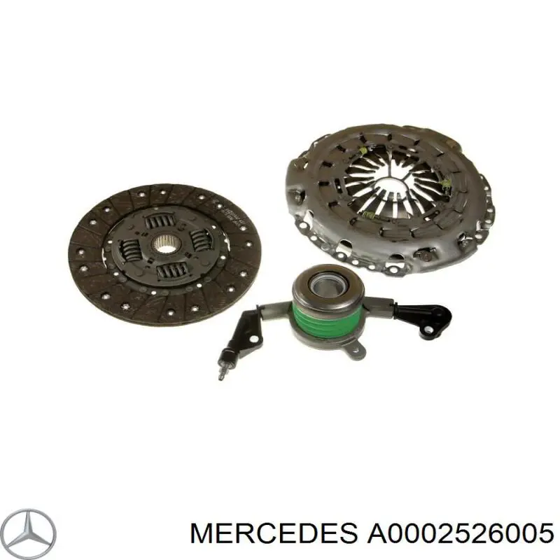 Купити A0002526005 Mercedes Диск зчеплення