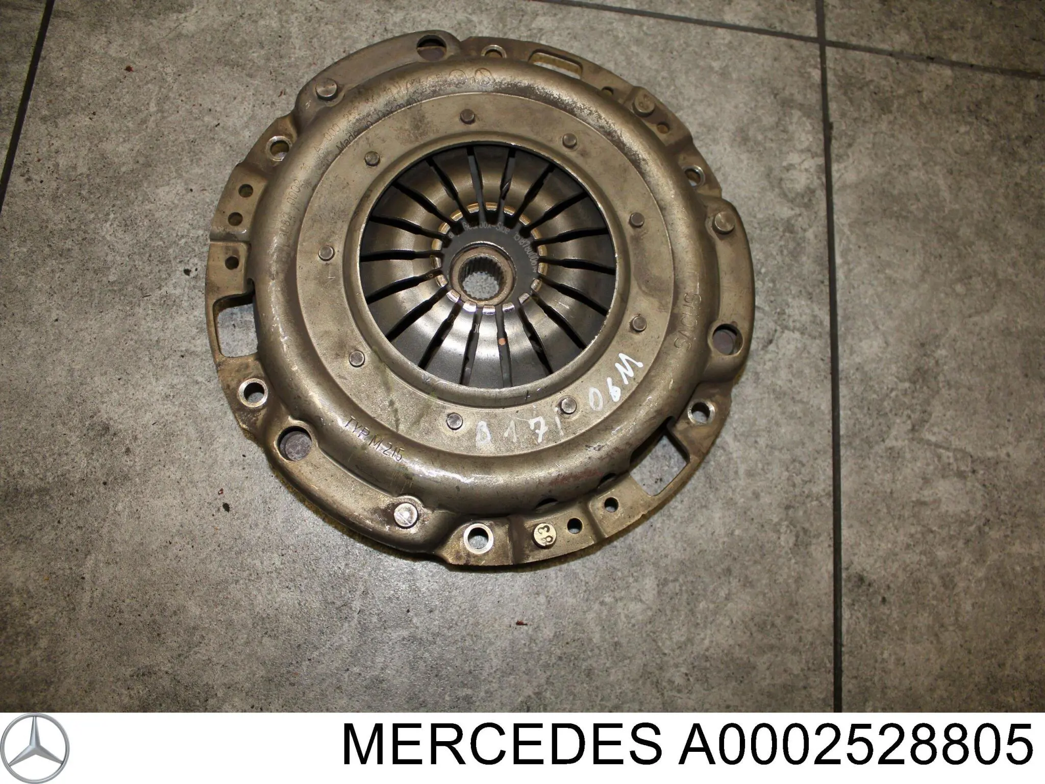 A0002528805 Mercedes диск зчеплення