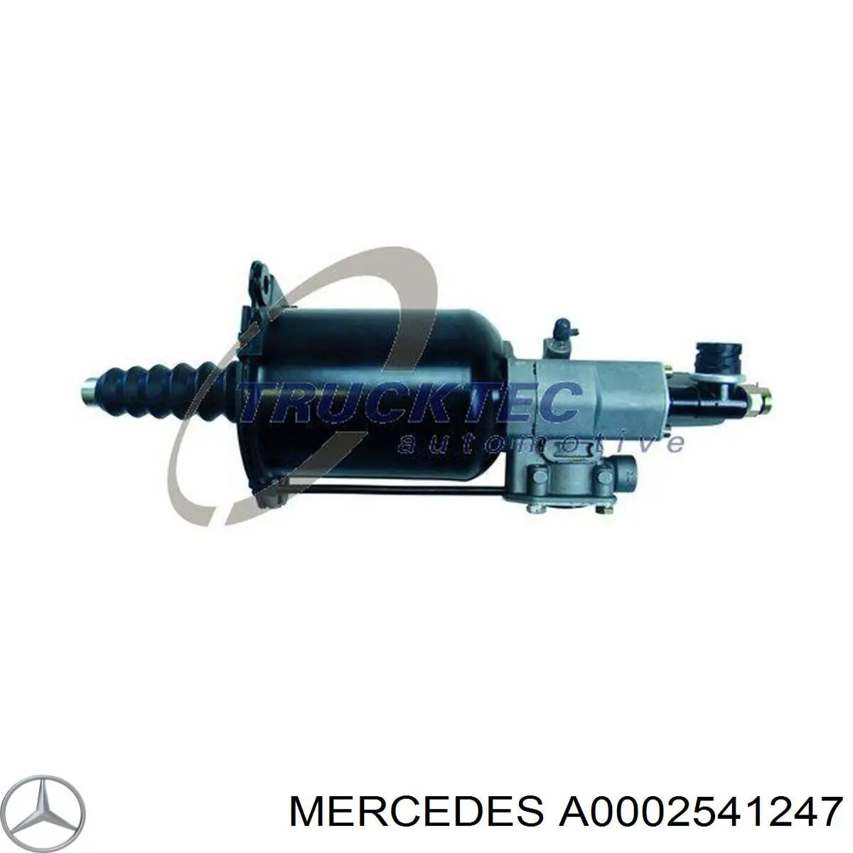 A0002541247 Mercedes Підсилювач (циліндр головний) приводу управління зчепленням