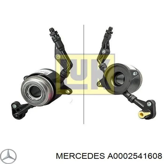 Купити A0002541608 Mercedes Робочий циліндр зчеплення в зборі з витискним підшипником
