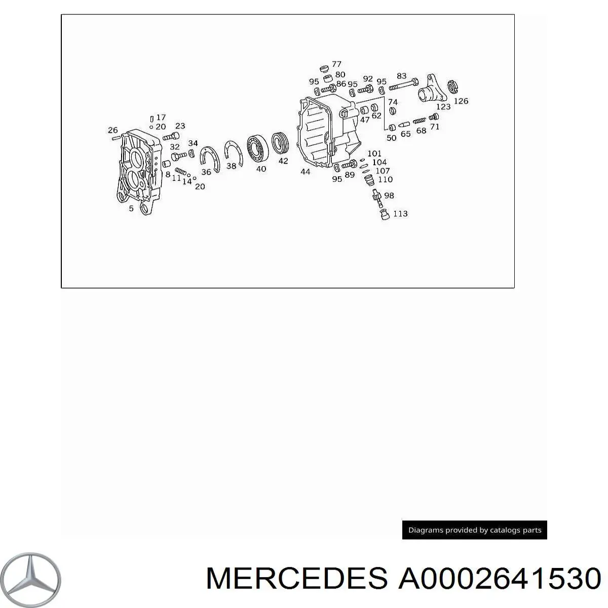 Шестерня спідометра, ведена Mercedes A0002641530 ціна, від 69.11 USD