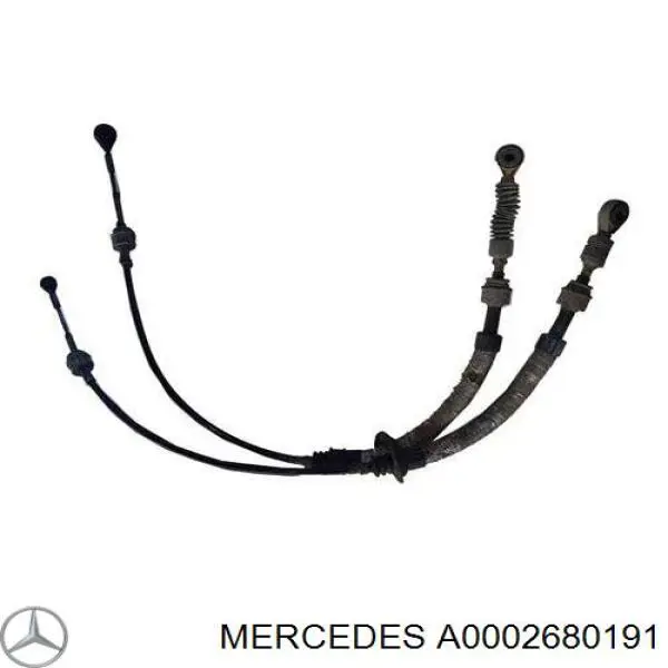 Купити A0002680191 Mercedes Трос перемикання передач, вибору передачі