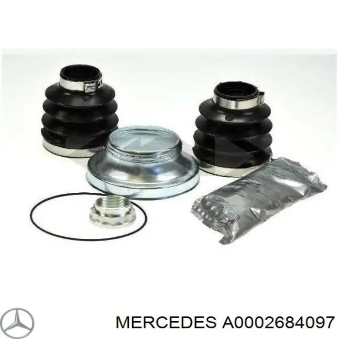 Чохол на важіль перемикання Mercedes A0002684097 ціна, від 6.67 USD