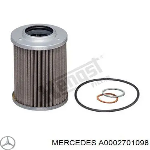 Купити A0002701098 Mercedes Масло і фільтр в коробку автомат 
