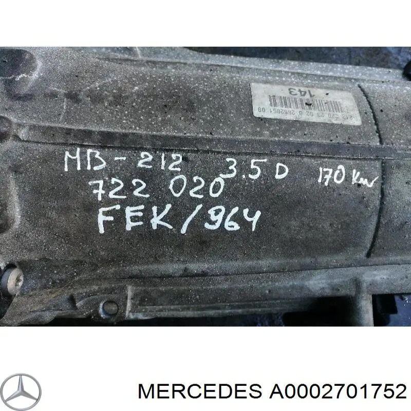 ЕБУ АКПП Mercedes 44460310