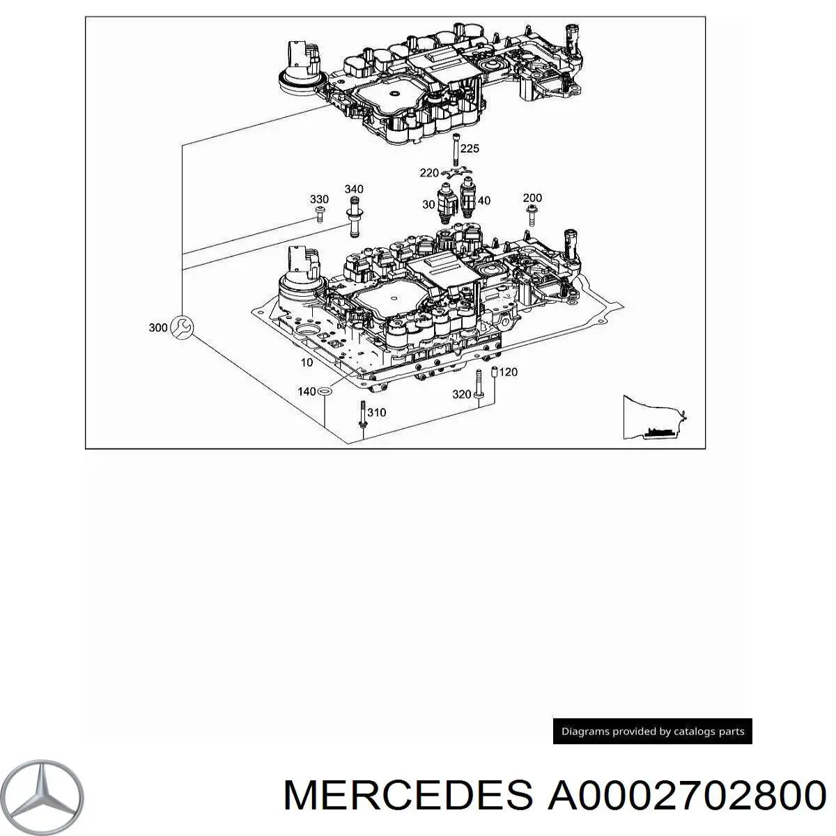  A0002702800 Mercedes