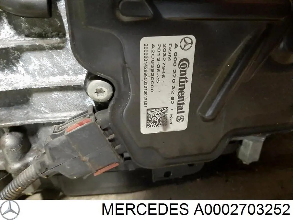  A0002703252 Mercedes