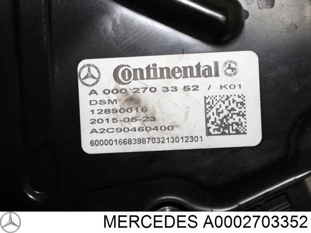  Mercedes A0002703352