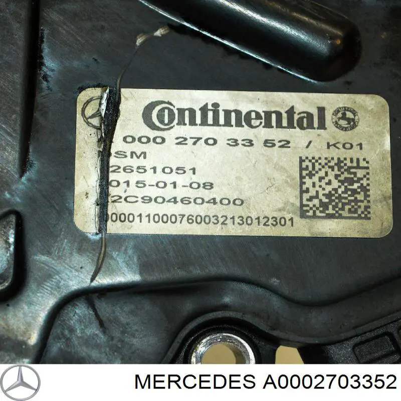  A0002703352 Mercedes