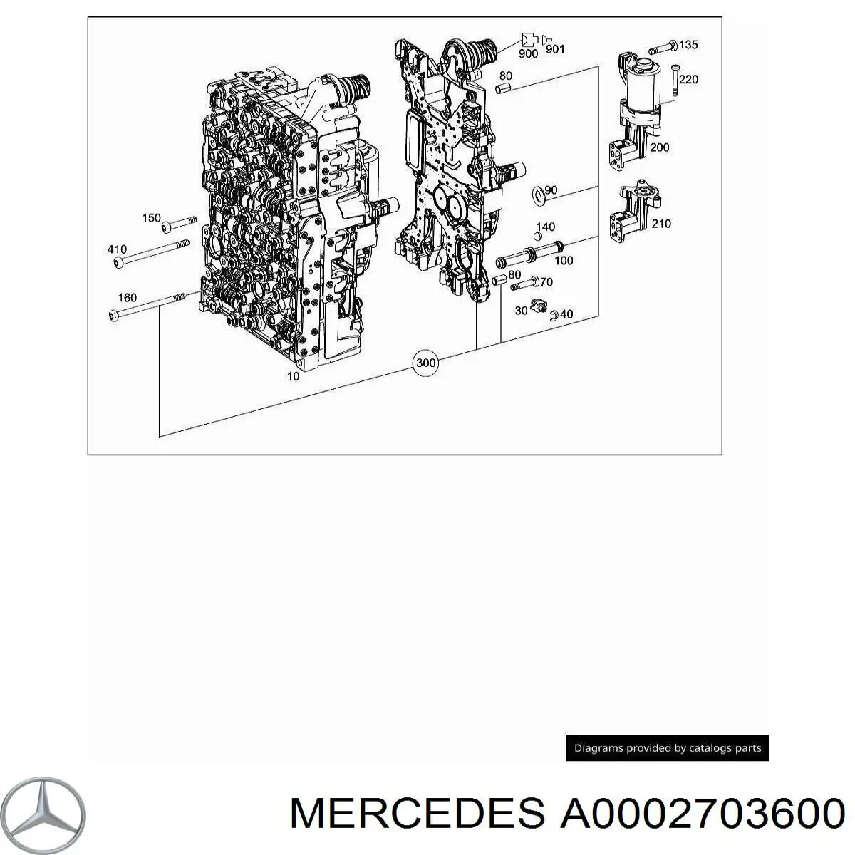  A0002703600 Mercedes