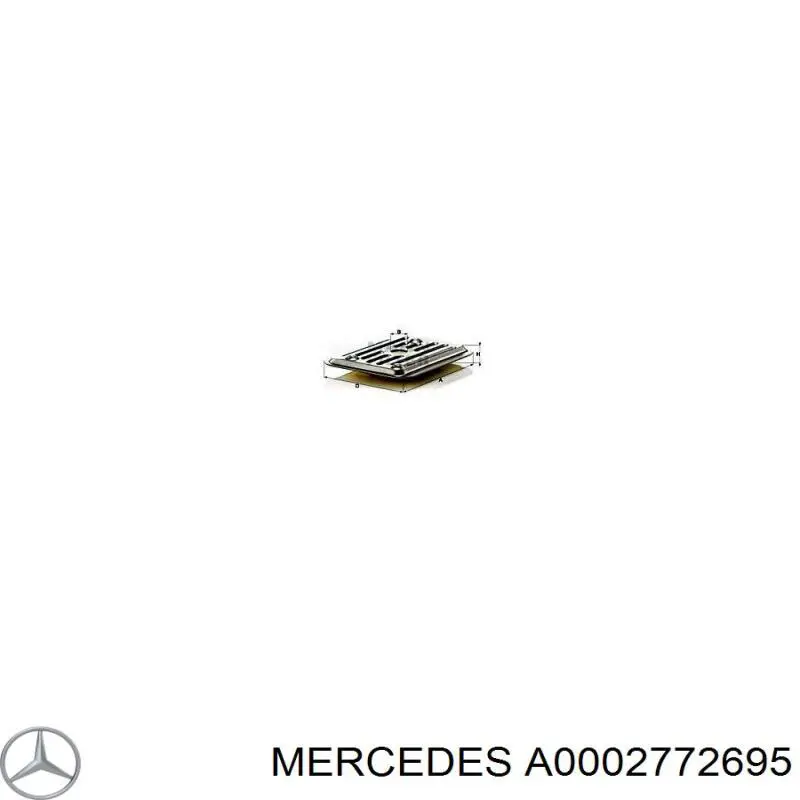 Фільтр АКПП A0002772695 Mercedes