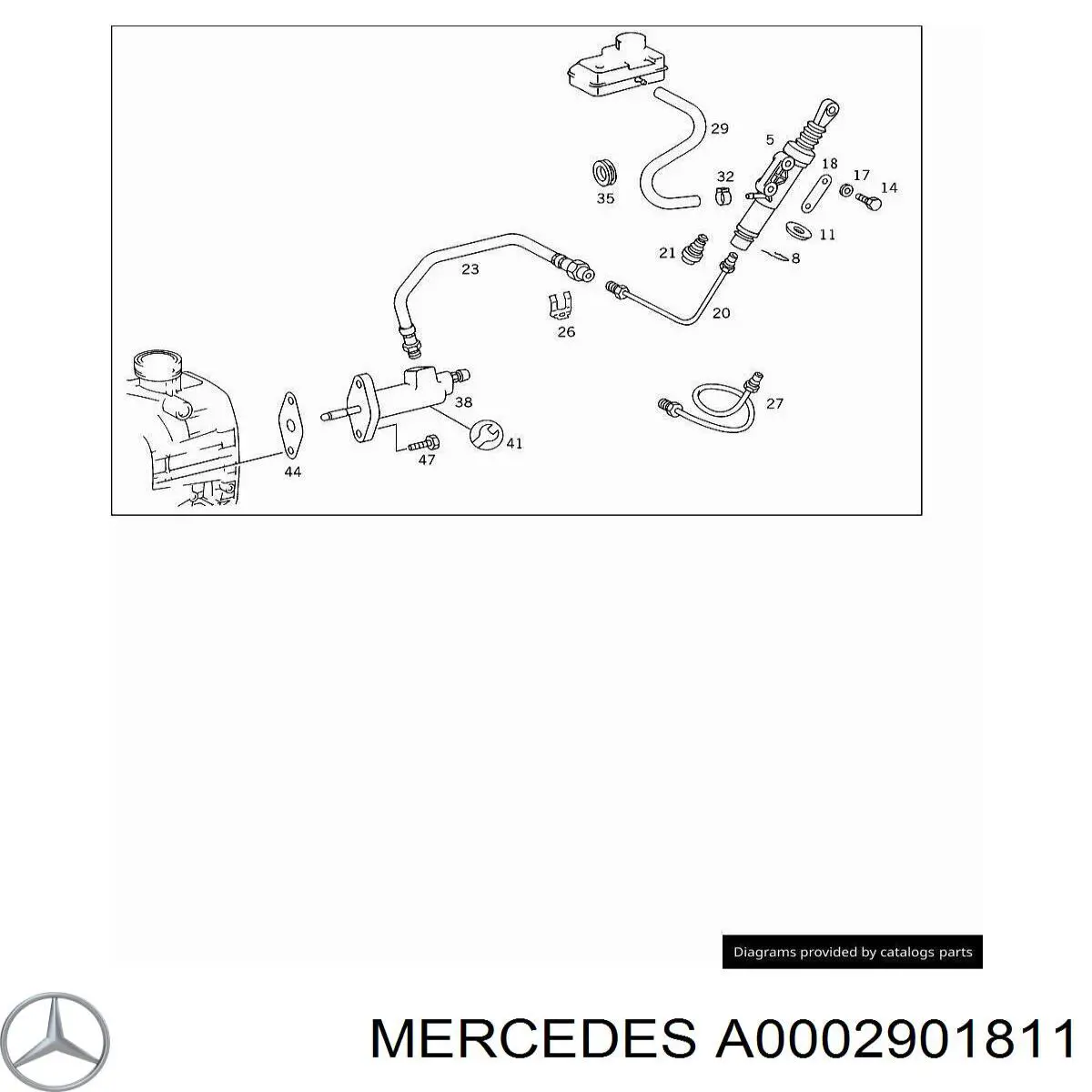  Mercedes A0002901811 ціна, від 14.11 USD