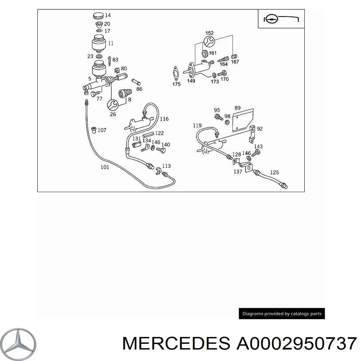  0002950737 Mercedes