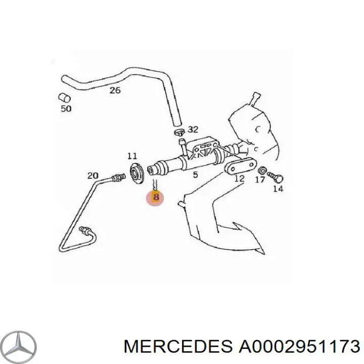 A0002951173 Mercedes Запобіжник
