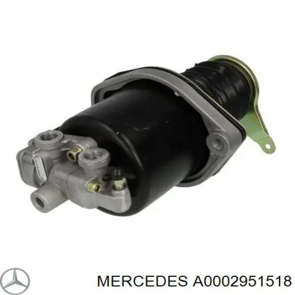 A0002951518 Mercedes Підсилювач (циліндр головний) приводу управління зчепленням