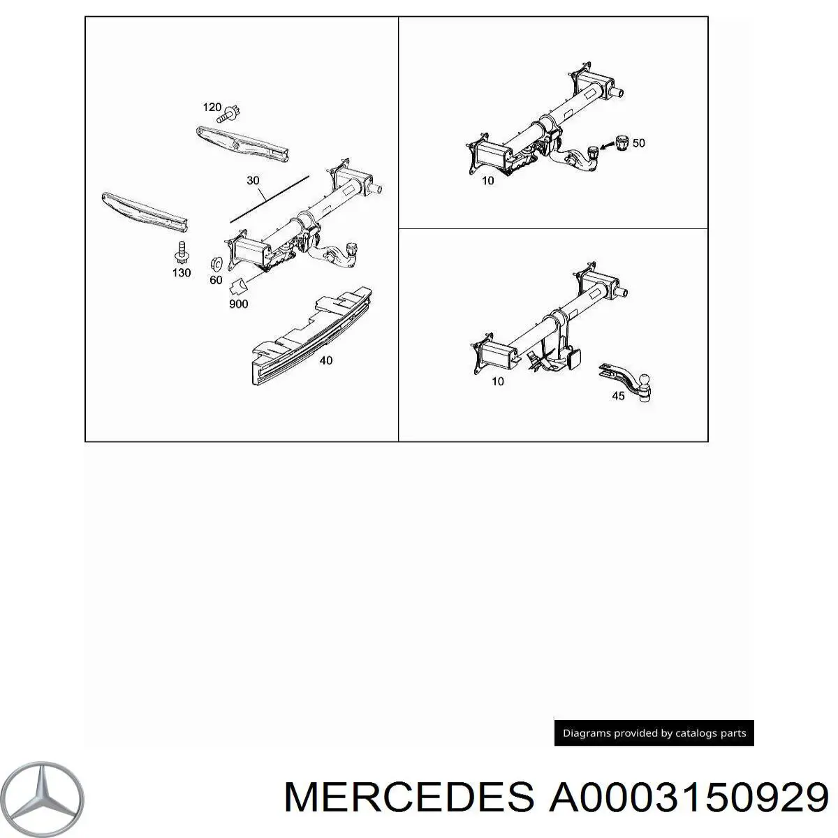 Купити A0003150929 Mercedes 