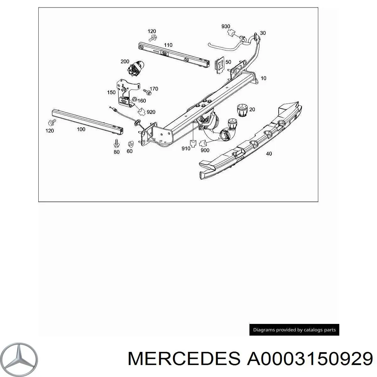 A0003150929 Mercedes 