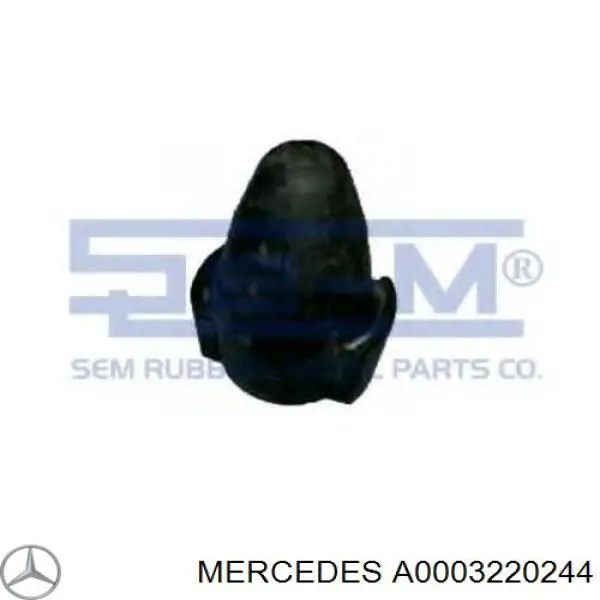 Відбійник задньої ресори Mercedes A0003220244 ціна, від 22.51 USD
