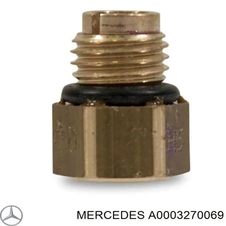 Купити A0003270069 Mercedes Штуцер сполучний пневмоподушки
