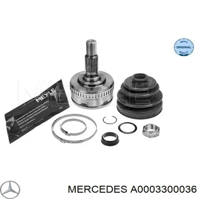 ШРУС зовнішній передній A0003300036 Mercedes