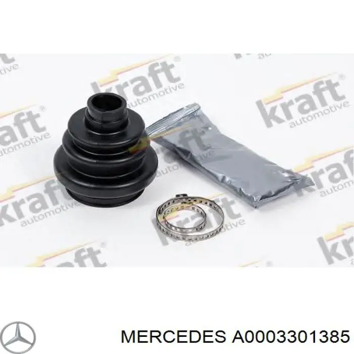 A0003301385 Mercedes пильник шруса внутрішній, задньої піввісі