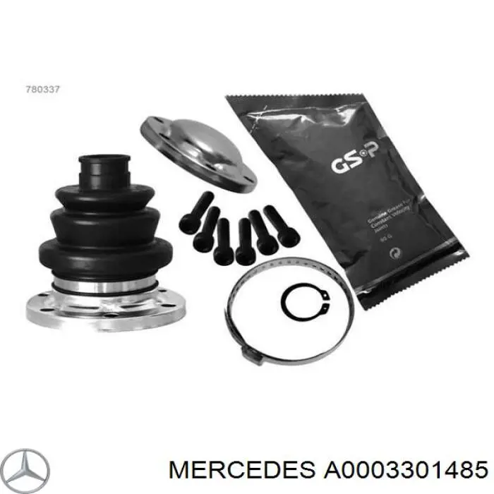 Пильник гранати внутрішній, передній півосі Mercedes A0003301485 ціна, від 9.71 USD