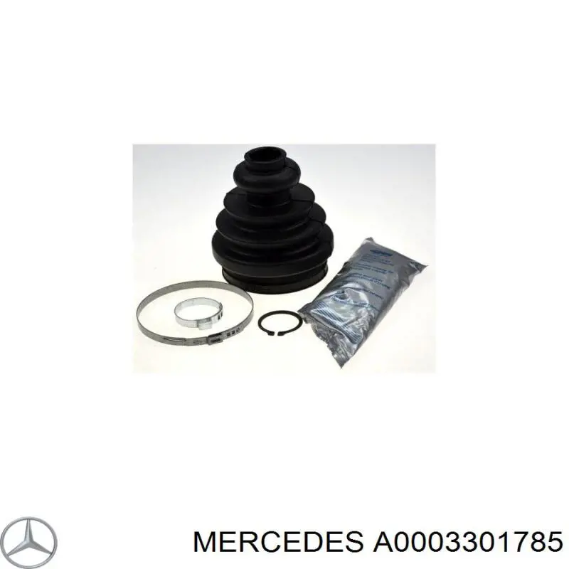 Купити A0003301785 Mercedes Пильник шарніра кутових швидкостей внутрішній передній