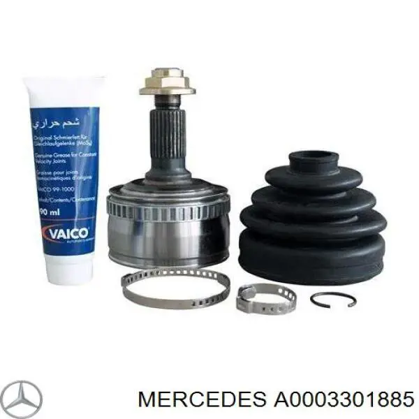 Граната колісна Mercedes A0003301885 ціна, від 31.87 USD