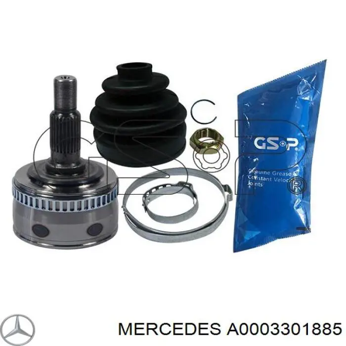 ШРУС зовнішній передній A0003301885 Mercedes