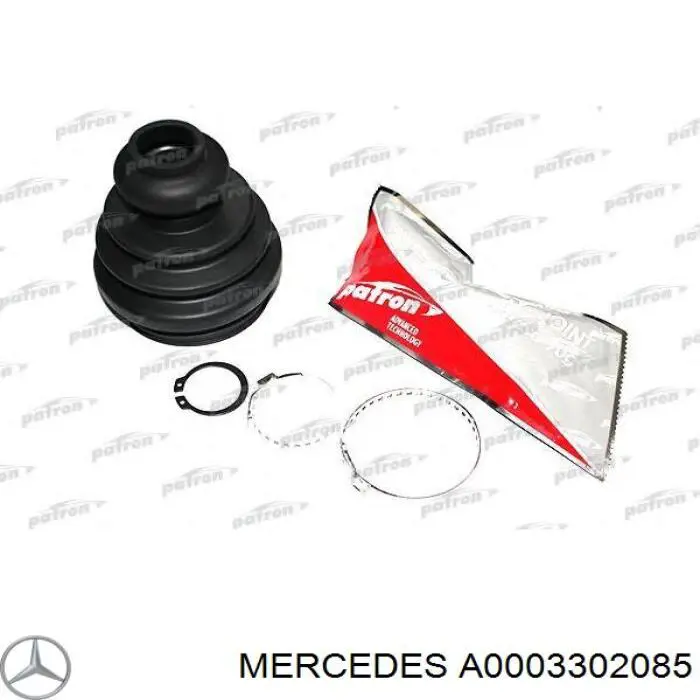 A0003302085 Mercedes пильник шруса внутрішній, передній піввісі