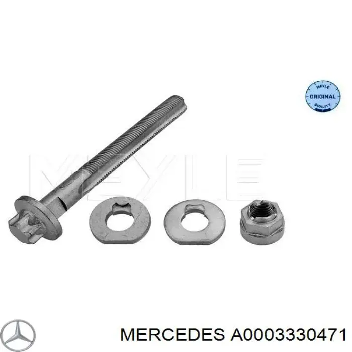 Болт переднього важеля, верхнього Mercedes A0003330471 ціна, від 19.46 USD