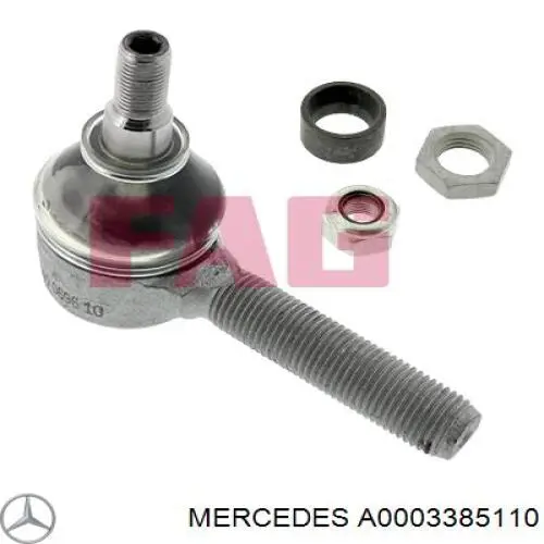 Наконечник рульовий Mercedes A0003385110 ціна, від 8.20 USD