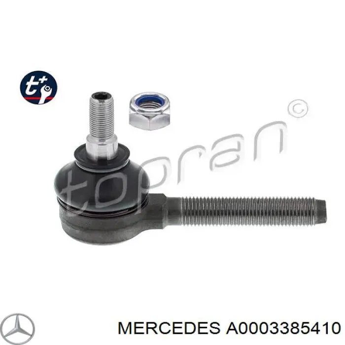 Наконечник рульовий Mercedes A0003385410 ціна, від 8.23 USD