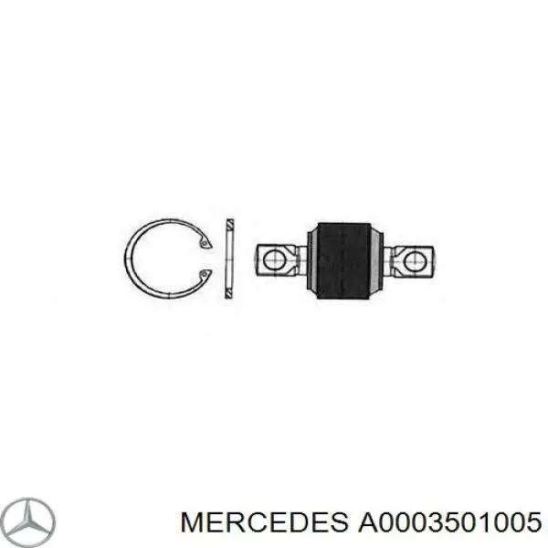 A0003501005 Mercedes Голчастий підшипник задньої балки
