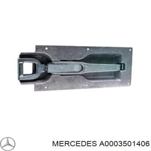 Сайлентблок заднього поздовжнього важеля, передній A0003501406 Mercedes