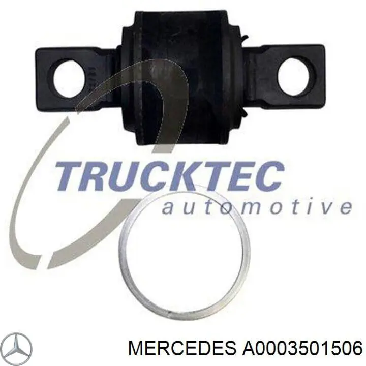 A0003501506 Mercedes Сайлентблоки поздовжніх важелів задньої підвіски