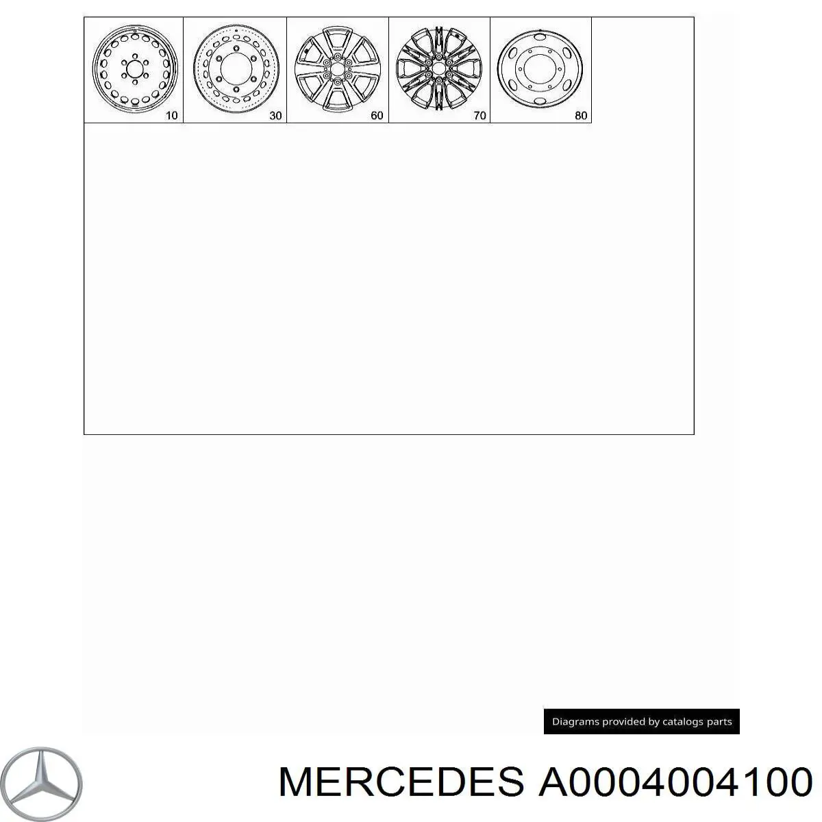  A0004004100 Mercedes