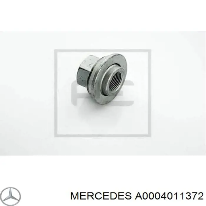 Гайка кріплення колеса Mercedes A0004011372 ціна, від 21.63 USD