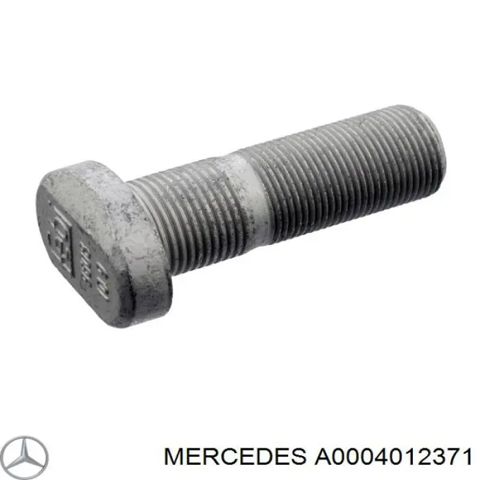 A0004012371 Mercedes Болт кріплення колеса передній