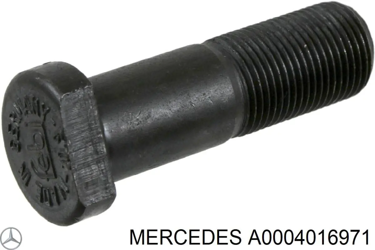 Колісний болт задній Mercedes A0004016971 ціна, від 4.26 USD