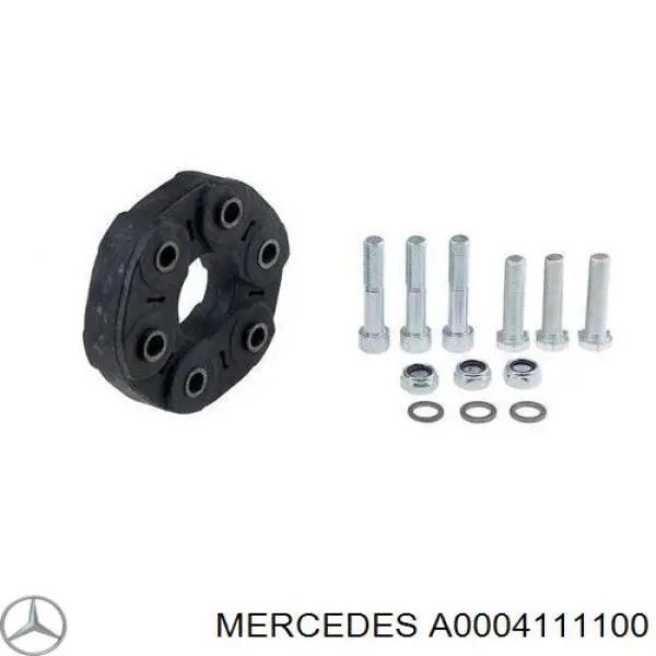 A0004111100 Mercedes муфта кардана еластична